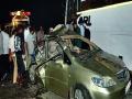 एक्सप्रेस-वेवर कारला अपघात - Marathi News | Accident-express car accidents | Latest mumbai News at Lokmat.com