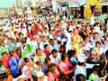 राजेंद्र दर्डा यांच्या पदयात्रेचे जंगी स्वागत - Marathi News | Welcome to the procession of Rajendra Darda | Latest chhatrapati-sambhajinagar News at Lokmat.com
