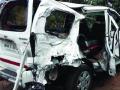 बस-जीपचा अपघात; दोन ठार - Marathi News | Bus-jeep accident; Two killed | Latest mumbai News at Lokmat.com