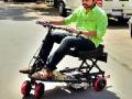 तरुणाने साकारली पोर्टेबल बाइक - Marathi News | Yarna Portable Bike | Latest mumbai News at Lokmat.com