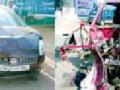 दोन कारची समोरासमोर धडक - Marathi News | Two cars hit face to face | Latest gadchiroli News at Lokmat.com