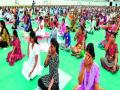 दीड लाख नागरिकांनी साधला ‘योग’ - Marathi News | Hundreds of crores of people resorted to 'yoga' | Latest buldhana News at Lokmat.com