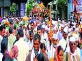 हरिनामाच्या गजरात पंढरीच्या ओढीने पालखीचे प्रस्थान - Marathi News | The departure of Palkhi in the Hariñamahara Pahadri | Latest pune News at Lokmat.com