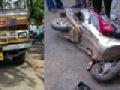 दोन अपघातात पाचजण जखमी - Marathi News | Five people were injured in two accidents | Latest gadchiroli News at Lokmat.com
