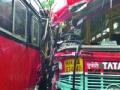 दोन बसची टक्कर; ३१ जखमी - Marathi News | Two bus collision; 31 injured | Latest raigad News at Lokmat.com