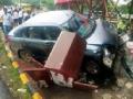 भरधाव कारची मोटरसायकलला धडक - Marathi News | The car hit the motorcycle | Latest nagpur News at Lokmat.com