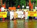 हिंदू समितीची शहरात निदर्शने - Marathi News | Demonstrations in the city of Hindu Samiti | Latest nashik News at Lokmat.com
