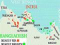 भारत, बांगलादेशचा नकाशा बदलला - Marathi News | India, Bangladesh map changed | Latest national News at Lokmat.com