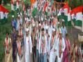 संपूर्ण कर्जमाफीसाठी काँग्रेसची पदयात्रा - Marathi News | Congress's hike to complete debt waiver | Latest buldhana News at Lokmat.com