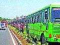 एसटीच्या बस रोखून होल्ड आणि रिलिज - Marathi News | ST bus stop hold and release | Latest nashik News at Lokmat.com