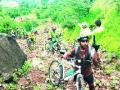 ब्रह्मगिरी पर्वतावर पोहचली ‘सायकल’ - Marathi News | 'Bicycle' arrives at Mount Brahmagiri | Latest nashik News at Lokmat.com