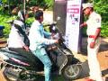 ....अन्् हेल्मेटधारकांनाच मिळाला कार्यालयात प्रवेश - Marathi News | .... and helmets get access to the office | Latest nashik News at Lokmat.com