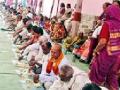 संत गाडगे महाराज मंदिरात हजारो भाविकांनी घेतला महाप्रसाद - Marathi News | Mahaprasad took thousands of devotees in the temple of Sant Gadge Maharaj | Latest amravati News at Lokmat.com