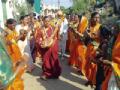 पालखी मिरवणूक... - Marathi News | Palakhi procession ... | Latest chandrapur News at Lokmat.com