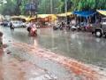 जिल्ह्यात अवकाळी पावसाचे थैमान - Marathi News | Unexpected rain in the district | Latest chandrapur News at Lokmat.com