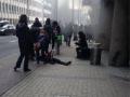 युद्धासारखे दृश्य होते - ब्रसेल्स विमानतळावरील प्रवासी - Marathi News | Looks like a warrior - traveler to Brussels Airport | Latest international News at Lokmat.com