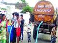 लातूरमध्ये ५० लाखांपैकी केवळ २५ लाख लीटर पाणीपुरवठा - Marathi News | In Latur, only 25 lakh liters of water supply from 50 lakhs | Latest maharashtra News at Lokmat.com