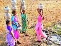 आपटी गावच्या महिलांची पाण्यासाठी वणवण - Marathi News | Descriptive water for women of Kati village | Latest maharashtra News at Lokmat.com