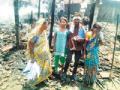आगीत दोन घरे खाक - Marathi News | The two houses are in the fire | Latest nagpur News at Lokmat.com