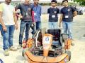 अभियांत्रिकीच्या विद्यार्थ्यांनी तयार केली गो-कार्ट रेसिंग कार - Marathi News | Go-kart racing car created by engineering students | Latest vardha News at Lokmat.com