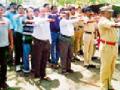 पोलीस कर्मचाऱ्यांनी घेतली प्रतिज्ञा - Marathi News | Police personnel took pledge | Latest yavatmal News at Lokmat.com