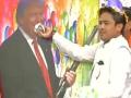व्हिडिओ - हिंदू सेनेने साजरा केला डोनाल्ड ट्रम्प यांचा वाढदिवस - Marathi News | Video - Hindu Sena celebrates Donald Trump's birthday | Latest national News at Lokmat.com