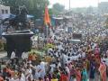 पावसातही फुलली पंढरीची वारी, वाढतच चालली दर्शनबारी - Marathi News | The rainy season of rainy season, the growing presence of the rainbow | Latest maharashtra News at Lokmat.com