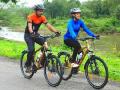 VIDEO : बांबूच्या सायकलवरून आसेतूहिमाचल प्रवास - Marathi News | VIDEO: Aatuahimachal travel from bamboo cycle | Latest maharashtra News at Lokmat.com