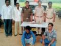 घोरपडीची शिकार दोघांना अटक - Marathi News | Both of them were arrested for the clutches | Latest chandrapur News at Lokmat.com