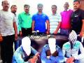 घरफोड्यांतील तीन फरार आरोपींना अटक - Marathi News | Three absconding accused in the house were arrested | Latest nashik News at Lokmat.com