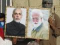 बलुचिस्तानमध्ये फडकला तिरंगा, अकबर बुगतींसह मोदींचा फोटो झळकला - Marathi News | In Balochistan, the photo of Modi, with the flute tricolor, Akbar Bugti, was shot | Latest international News at Lokmat.com