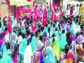 १३ हजारांवर कर्मचा-यांचे आंदोलन - Marathi News | 13 thousand workers' agitation | Latest buldhana News at Lokmat.com