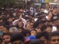 VIDEO - लालबाग राजाच्या नवसाच्या रांगेत भाविकांची गर्दी - Marathi News | VIDEO - A crowd of devotees in the queue of Lalbaug Raja | Latest maharashtra News at Lokmat.com