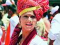 बाप्पाच्या मिरवणुकीत तेजस्विनीची शूटिंग - Marathi News | Tejaswini's shoot in Bappa's procession | Latest filmy News at Lokmat.com