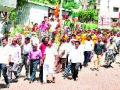 लासलगावी दुर्गामाता मूर्ती प्राणप्रतिष्ठा सोहळ्यास प्रारंभ - Marathi News | Laalgawi Durgamata Idol Pranpritishtha celebrations started | Latest nashik News at Lokmat.com
