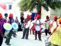 गणेशोत्सवासाठी नाशिक ढोलला पसंती - Marathi News | Nashik Dhol is preferred for Ganeshotsav | Latest nashik News at Lokmat.com