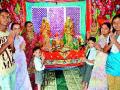 ज्येष्ठा कनिष्ठा गौरींचे आज पूजन - Marathi News | Today's worship of Jyeshtha junior gauri | Latest nashik News at Lokmat.com