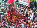 बाप्पा.. पुढच्या वर्षी लवकर या! - Marathi News | Bappa .. Come this year next! | Latest akola News at Lokmat.com