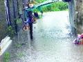 परतीच्या मुसळधार पावसामुळे डहाणूत हाहाकार - Marathi News | Heavy rain due to heavy rain | Latest maharashtra News at Lokmat.com