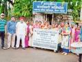 मजीप्रा कार्यालयावर बँडवाजा आंदोलन - Marathi News | Bandwaza movement on Majhipra's office | Latest chandrapur News at Lokmat.com