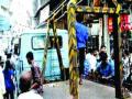 टोईंग कर्मचाऱ्यांची भिवंडीत दादागिरी - Marathi News | Towing Employees False Dadaagiri | Latest thane News at Lokmat.com