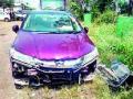 कारच्या धडकेत दोन ठार - Marathi News | Two killed in a car crash | Latest nashik News at Lokmat.com