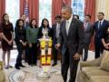 ओबामांनी व्हाईट हाऊसमध्ये केली दिवाळी साजरी - Marathi News | Obama celebrates Diwali in White House | Latest international News at Lokmat.com