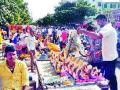 मालेगावसह परिसरात लक्ष्मीपूजन उत्साहात - Marathi News | Laxmipujan enthusiast in the area with Malegaon | Latest nashik News at Lokmat.com