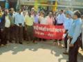 जिल्हाधिकारी कार्यालयासमोर निदर्शने - Marathi News | Demonstrations before District Collectorate | Latest chandrapur News at Lokmat.com