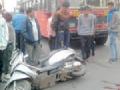 एसटीच्या धडकेत महिला जखमी - Marathi News | Injured | Latest amravati News at Lokmat.com
