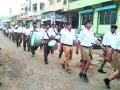 राष्ट्रीय स्वयंसेवक संघातर्फे संचलन - Marathi News | Movement by Rashtriya Swayamsevak Sangh | Latest nashik News at Lokmat.com