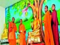 दिघीत बुद्धमूर्तीची विधिवत प्रतिष्ठापना - Marathi News | Duthe Buddha statue duly establishes | Latest pune News at Lokmat.com