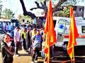 ‘रामशेज’वर मधमाशांच्या हल्ल्यात पर्यटक जखमी - Marathi News | Injured tourists attacked Ramesh | Latest nashik News at Lokmat.com