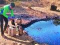 नाशिक-पेठ मार्गावर आॅइल टॅँकर पलटला - Marathi News | Oil tanker over Nashik-Peth road | Latest nashik News at Lokmat.com